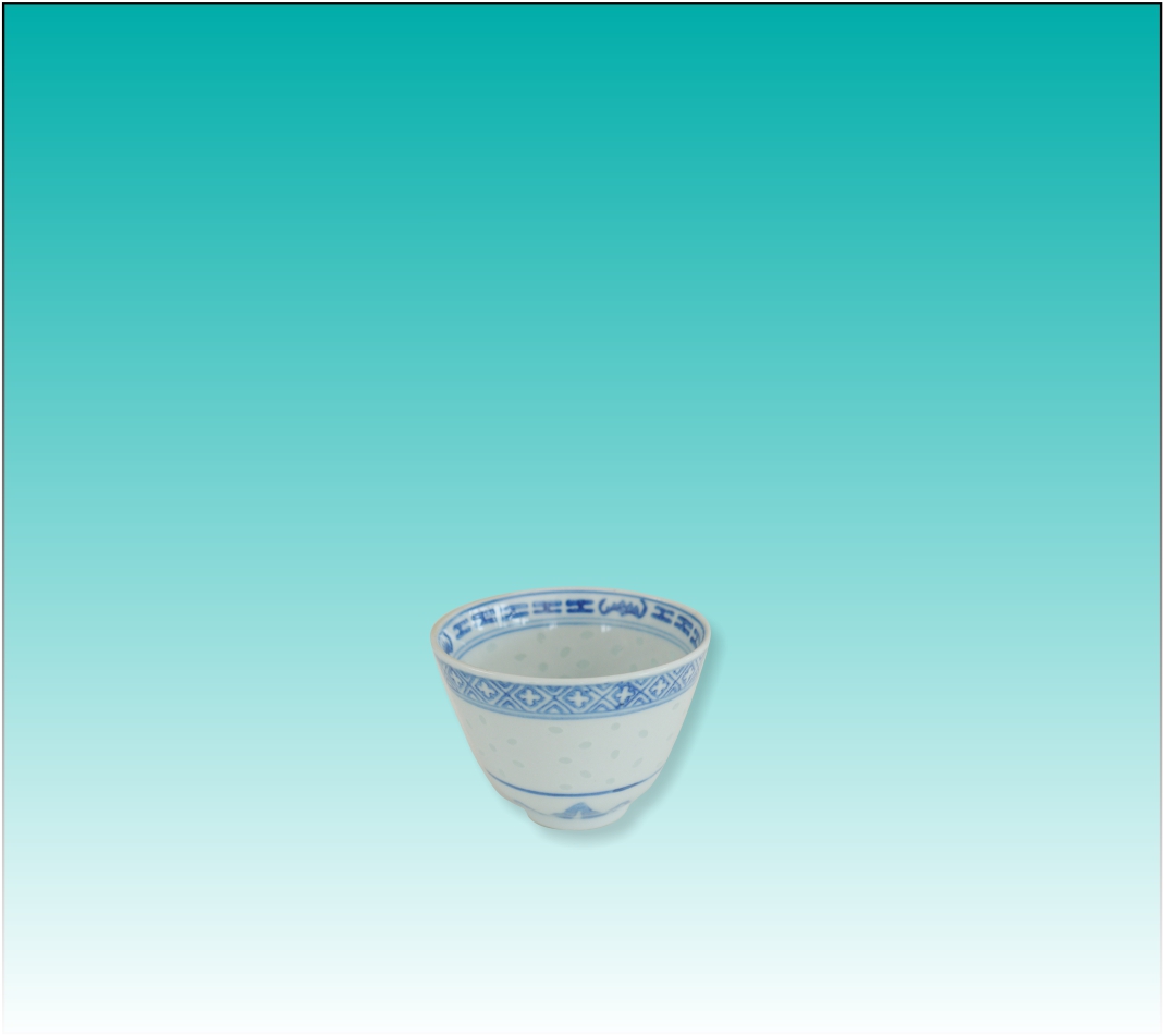 Sakeschälchen blau/weiß 0,06 l